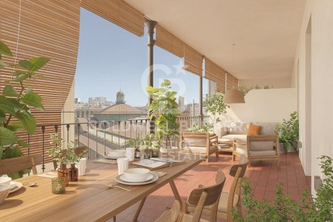 Takvåning till salu i Barcelona, Spanien 2 sovrum, 129 kvm. Nr. 159244 - foto 3