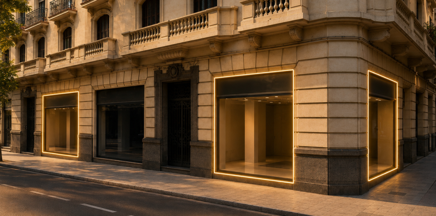 Commercial property in Barcelona, Spain 323 sq.m. No. 183141