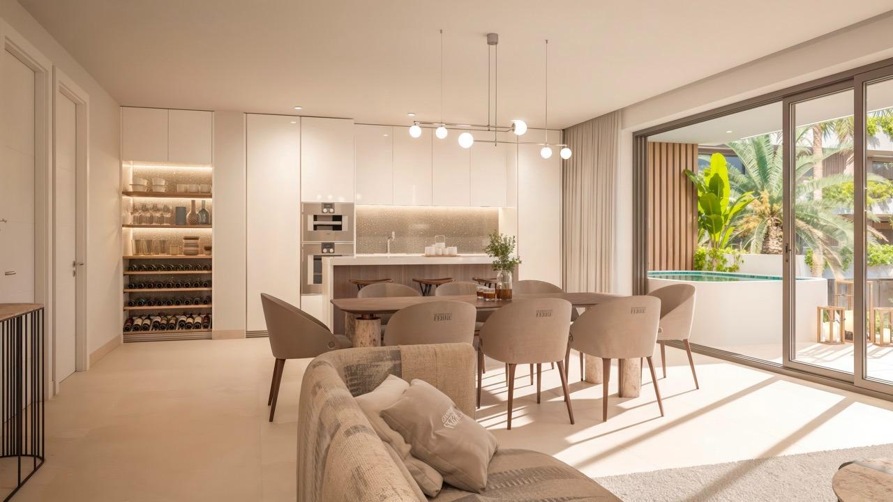 Appartamento a Marbella, Malaga, Spagna 2 camere da letto, 115 mq. N° 136002