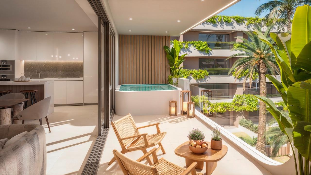 Apartament w Marbella, Malaga, Hiszpania 3 sypialnie, 167 mkw. nr 136001