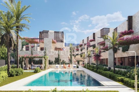 Kattohuoneisto Estepona, Malaga, Espanja 2 makuuhuonetta, 124 m2 No. 157800