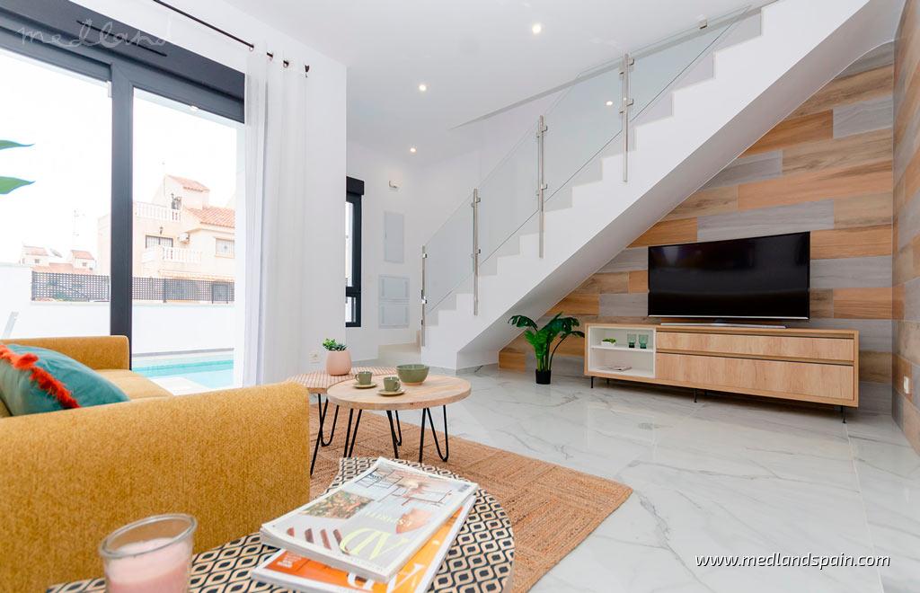 Villa i Torrevieja, Alicante, Spanien 3 sovrum, 105 kvm. Nr. 105245