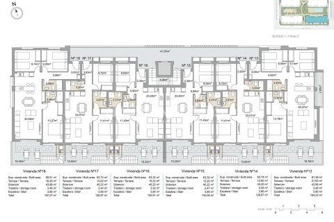 Apartment for sale in Pilar de la Horadada, Alicante, Spain 3 bedrooms, 95 sq.m. No. 161001 - photo 12