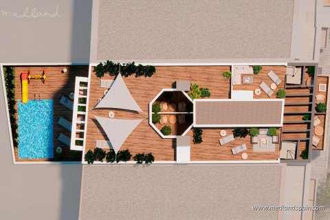 Wohnung zum Verkauf in Torrevieja, Alicante, Spanien 1 Schlafzimmer,  Nr. 168586 - Foto 12