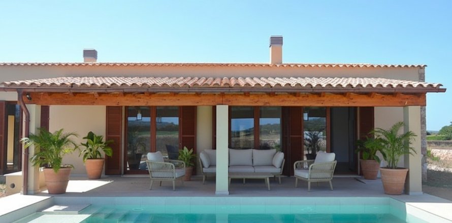 Finka w Manacor, Mallorca, Hiszpania 3 sypialnie, 202 mkw. nr 100091