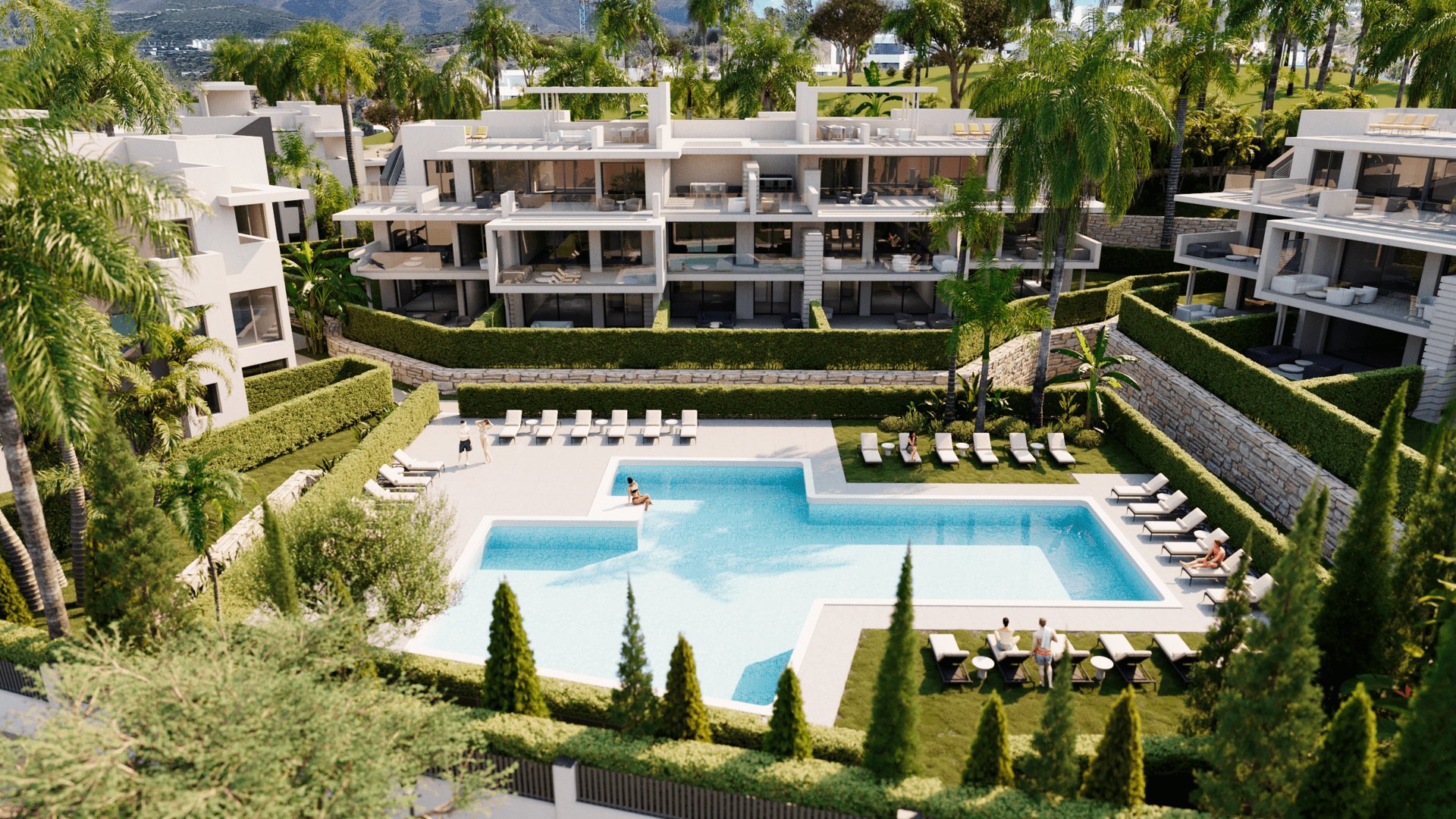 Bungalow in Estepona, Malaga, Spain 2 bedrooms, 128 sq.m. No. 135433