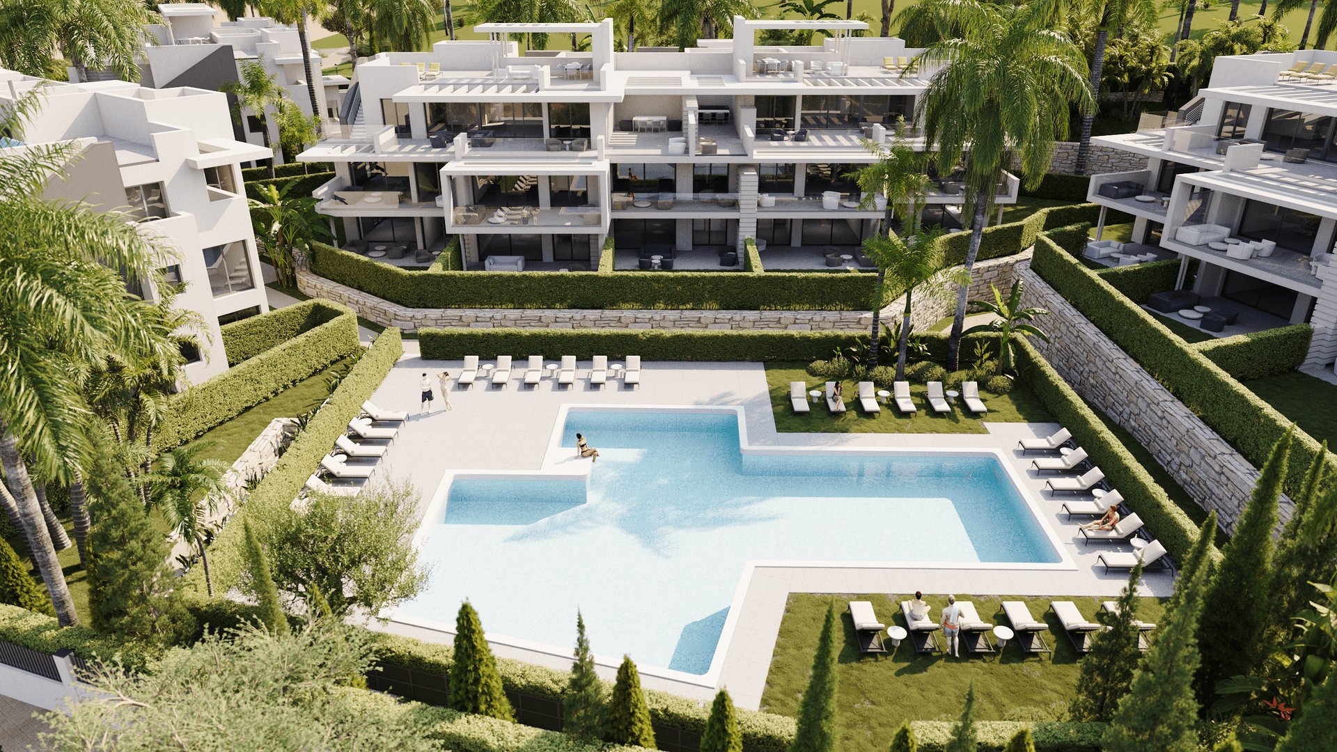 Bungalow in Estepona, Malaga, Spain 2 bedrooms, 128 sq.m. No. 135433