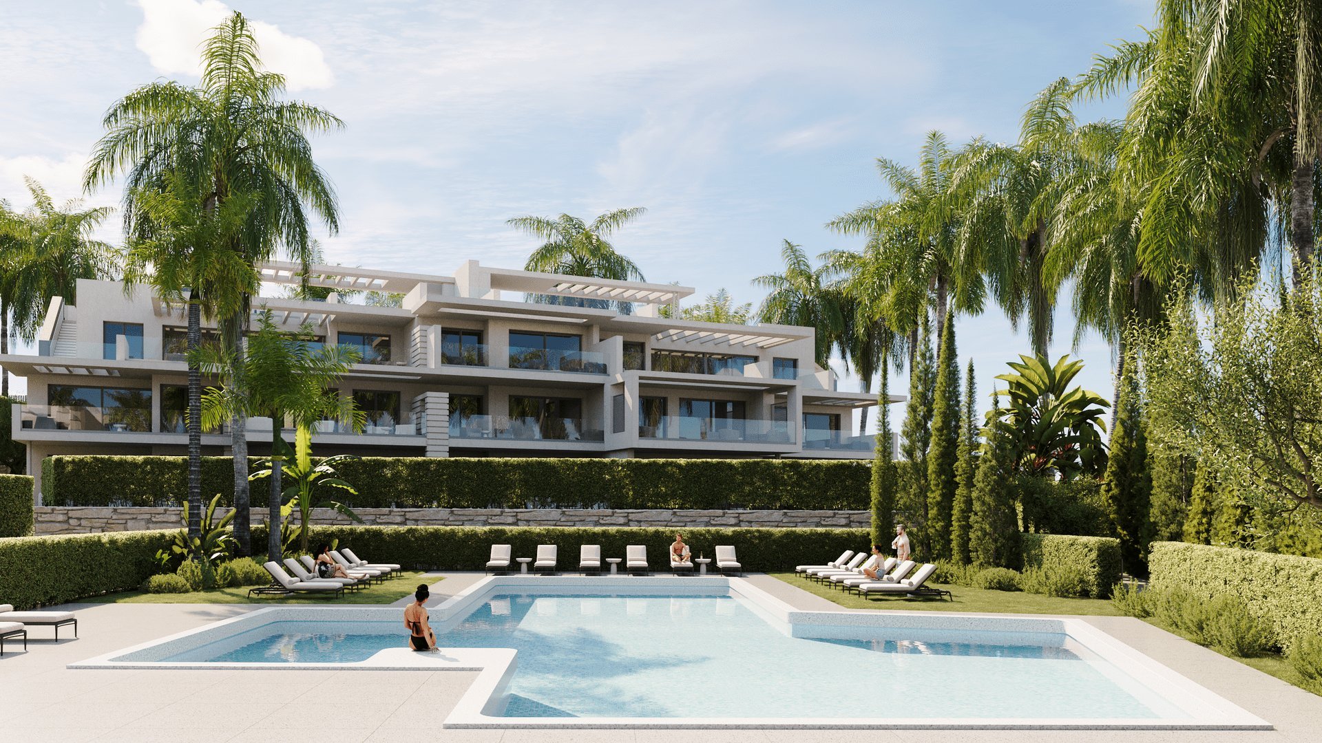 Bungalow in Estepona, Malaga, Spain 2 bedrooms, 128 sq.m. No. 135433