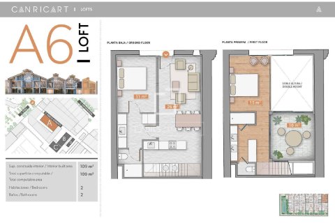 Apartamento en venta en Barcelona, España 2 dormitorios, 109 m2 No. 150881 - foto 23
