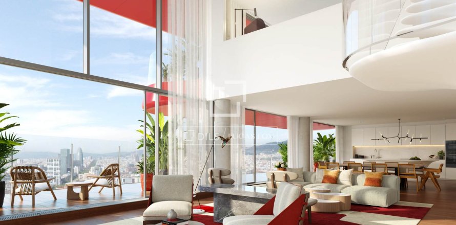 Appartamento a Barcelona, Spagna 4 camere da letto, 273 mq. N° 150884