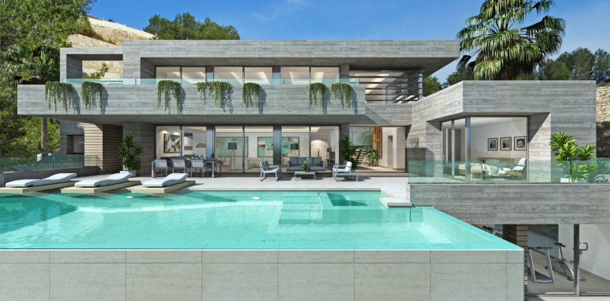 Villa in Cumbre Del Sol, Alicante, Spain 3 bedrooms, 471 sq.m. No. 151343