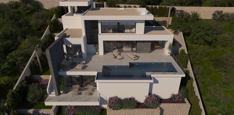 Villa i Benitachell, Alicante, Spanien 3 sovrum, 181 kvm. Nr. 151344