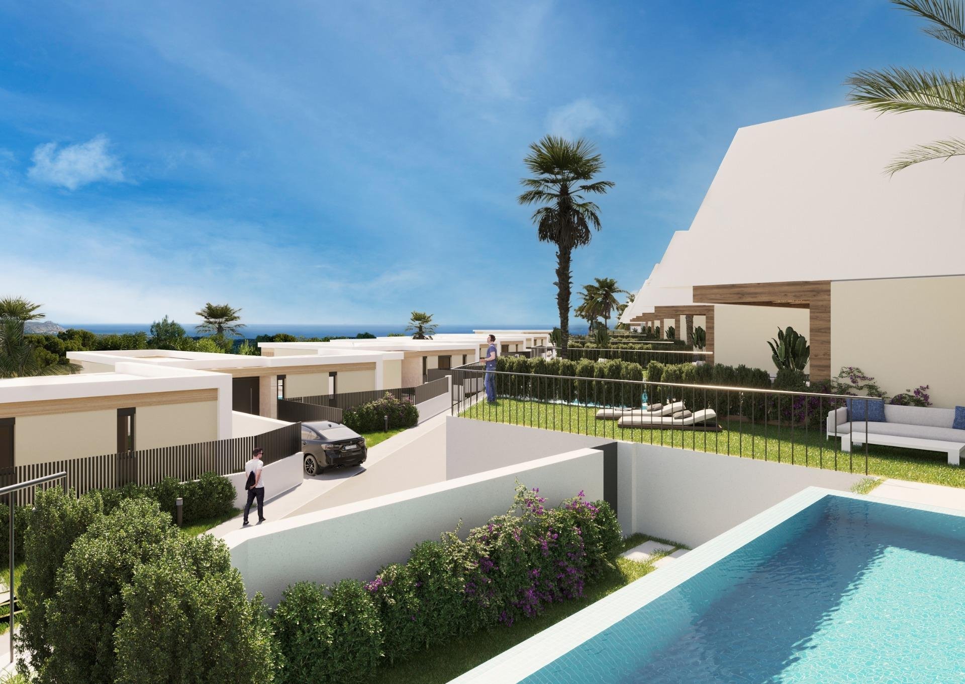 Villa in Polop, Alicante, Spain 4 bedrooms, 183 sq.m. No. 155484