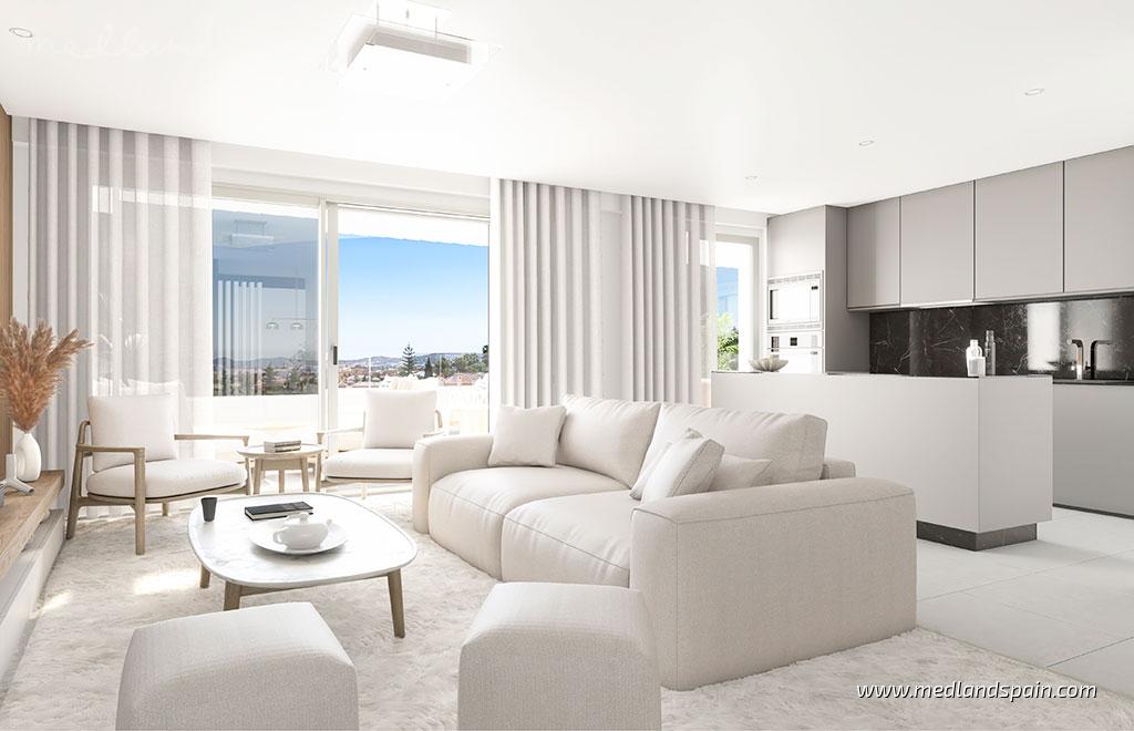 Apartamento en Mijas Costa, Málaga, España 3 dormitorios, 139 m2 No. 192981