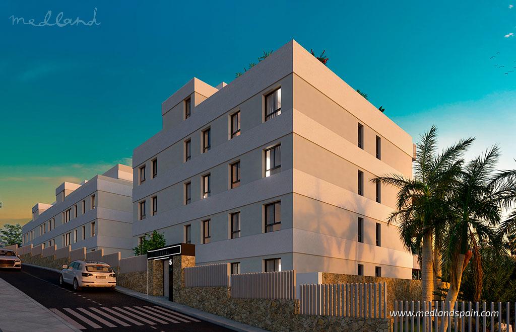 Apartment in Mijas Costa, Malaga, Spain 1 bedroom, 67 sq.m. No. 192976