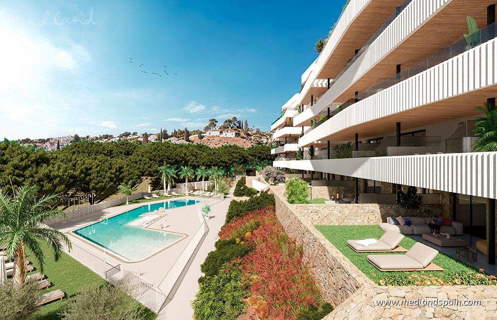 Apartment in Mijas Costa, Malaga, Spain 1 bedroom, 67 sq.m. No. 192976