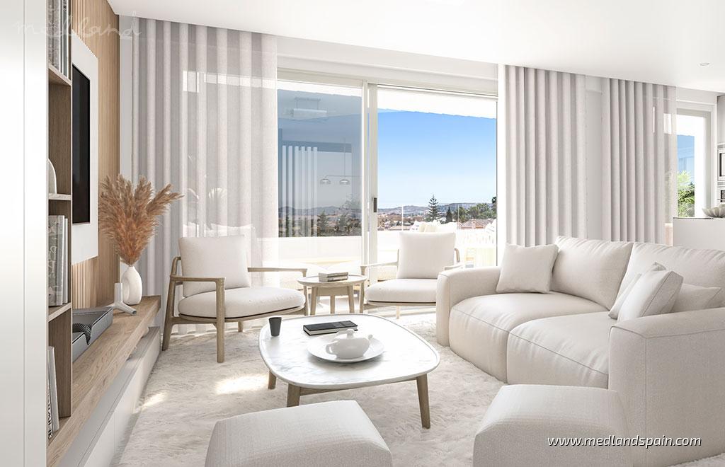 Appartamento a Mijas Costa, Malaga, Spagna 2 camere da letto, 106 mq. N° 192980