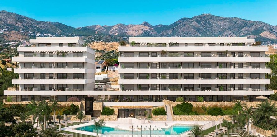 Lägenhet i Mijas Costa, Malaga, Spanien 2 sovrum, 106 kvm. Nr. 192980