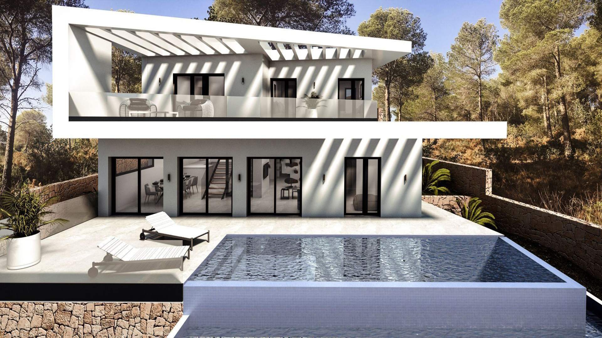 Villa in Altea, Alicante, Spain 4 bedrooms, 560 sq.m. No. 66223