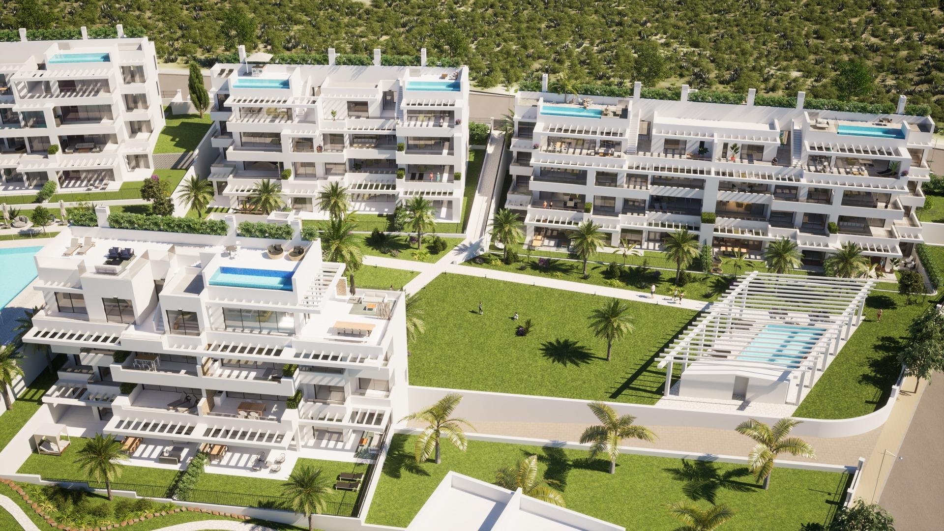 Apartament w La Gaspara, Malaga, Hiszpania 3 sypialnie, 186 mkw. nr 136061