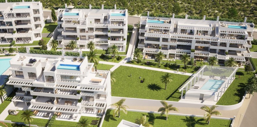 Apartament w La Gaspara, Malaga, Hiszpania 2 sypialnie, 150 mkw. nr 136063