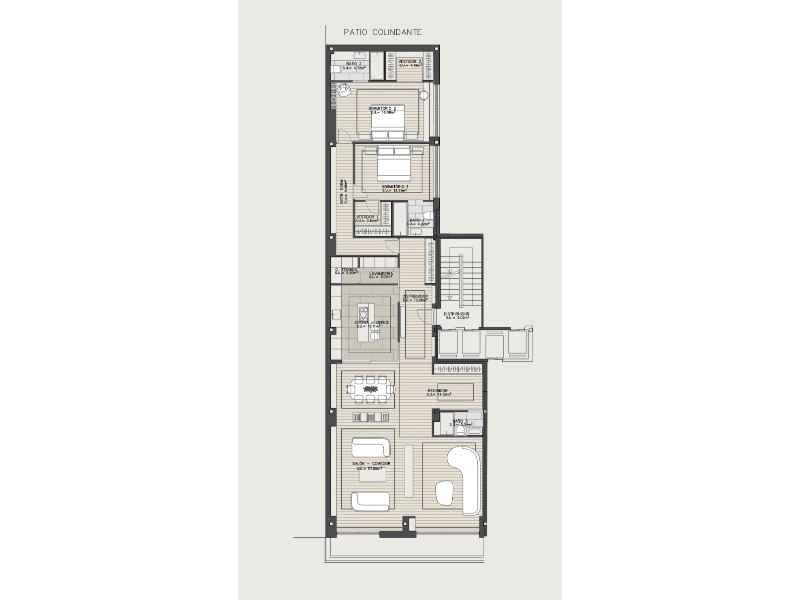 Appartamento a Madrid, Spagna 2 camere da letto, 233 mq. N° 178787