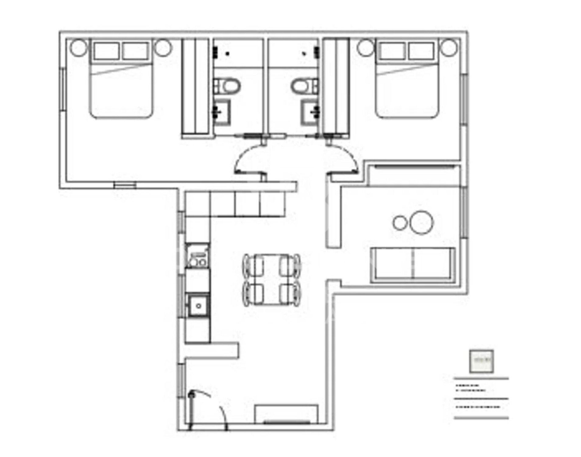Huoneisto Madrid, Espanja 2 makuuhuonetta, 75 m2 No. 178786