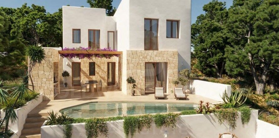 Villa à Benissa, Alicante, Espagne 4 chambres, 230 m2 No. 178795
