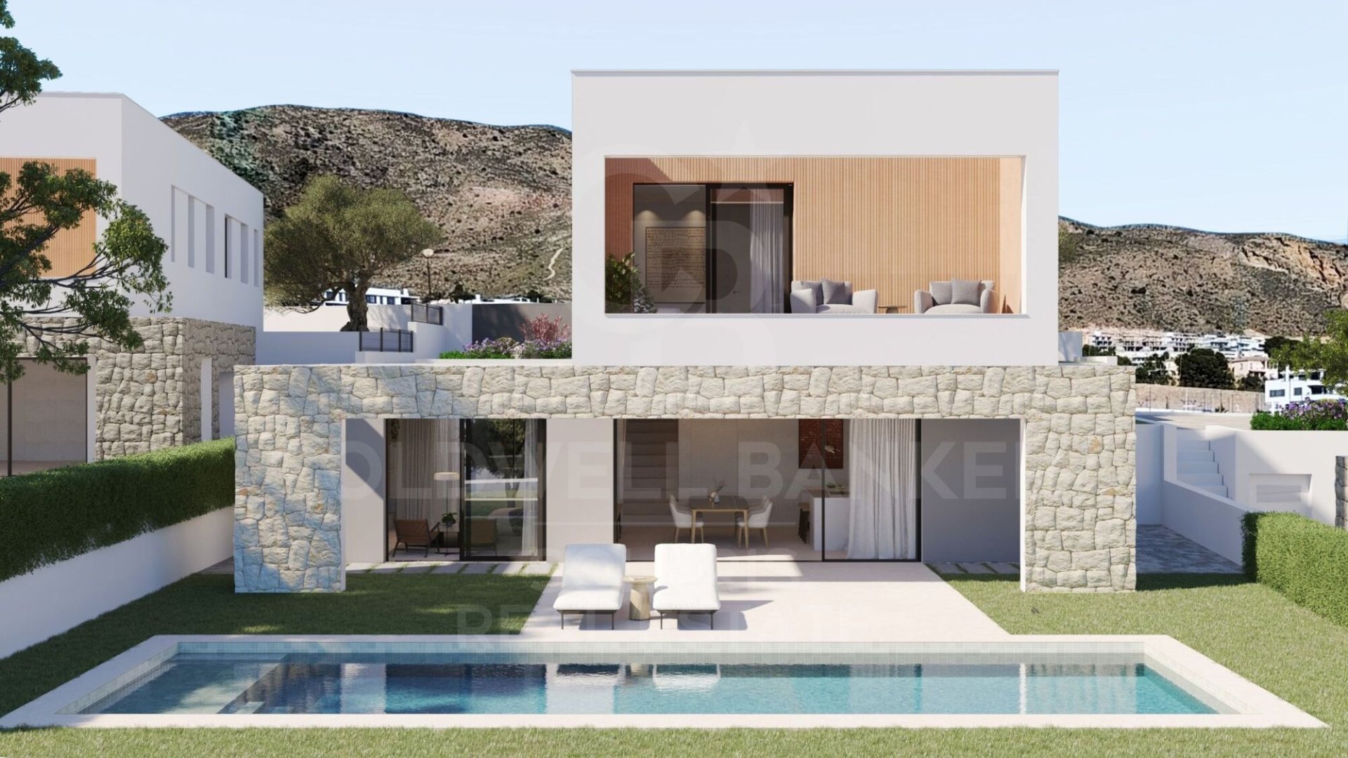 Villa a Finestrat, Alicante, Spagna 4 camere da letto, 242 mq. N° 178618