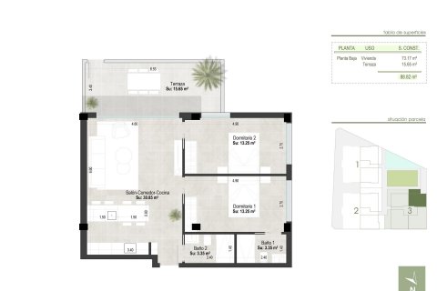 Land plot for sale San Pedro del Pinatar, Murcia, Spain 2 bedrooms, 73 sq.m. No. 116819 - photo 16