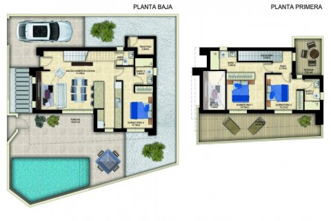 Huvila myytävänä Benijofar, Alicante, Espanja, 3 makuuhuonetta, 135 m2 No. 116662 - kuva 6