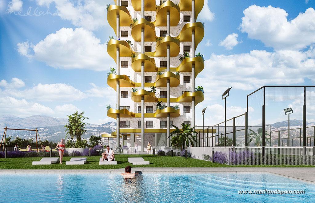 Apartamento en Calpe, Alicante, España 3 dormitorios, 113 m2 No. 139643