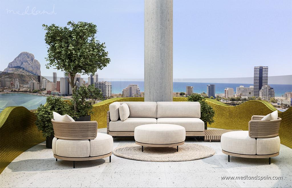 Apartamento en Calpe, Alicante, España 3 dormitorios, 113 m2 No. 139643