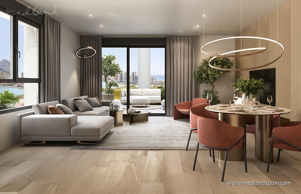 Apartamento en Calpe, Alicante, España 3 dormitorios, 113 m2 No. 139643