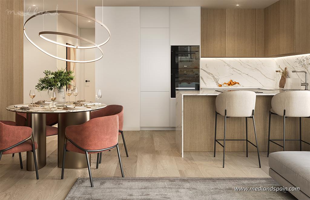 Apartamento en Calpe, Alicante, España 3 dormitorios, 113 m2 No. 139643