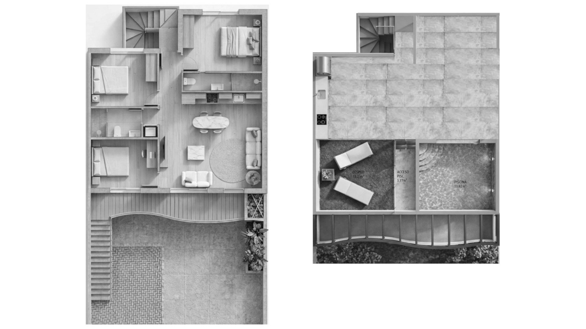 Bungalow in ALMA BUNGALOWS 4, Guardamar del Segura, Alicante, Spa, 3 bedrooms, 160.86 sq.m. No. 166558
