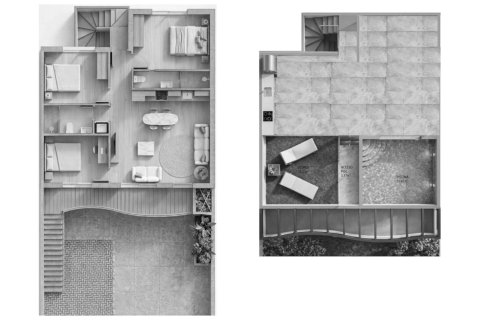 Layout 3 bedrooms, 160.86 sq.m. in ALMA BUNGALOWS 4 in Guardamar del Segura, Spain No. 166556