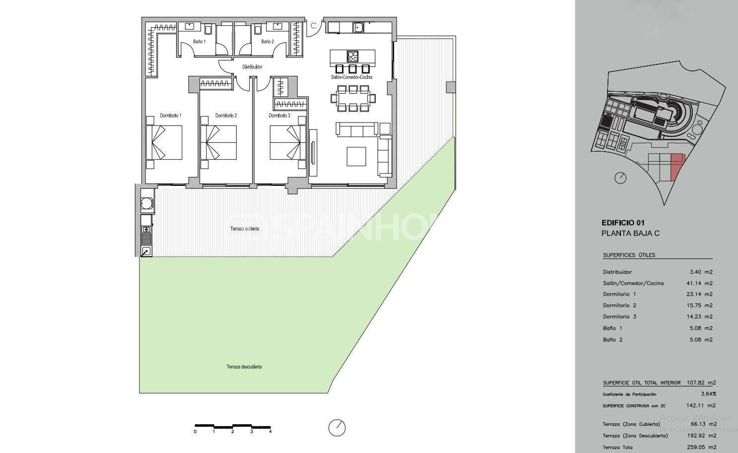 Apartment in Fuengirola, Malaga, Spain 2 bedrooms, 106 sq.m. No. 192374