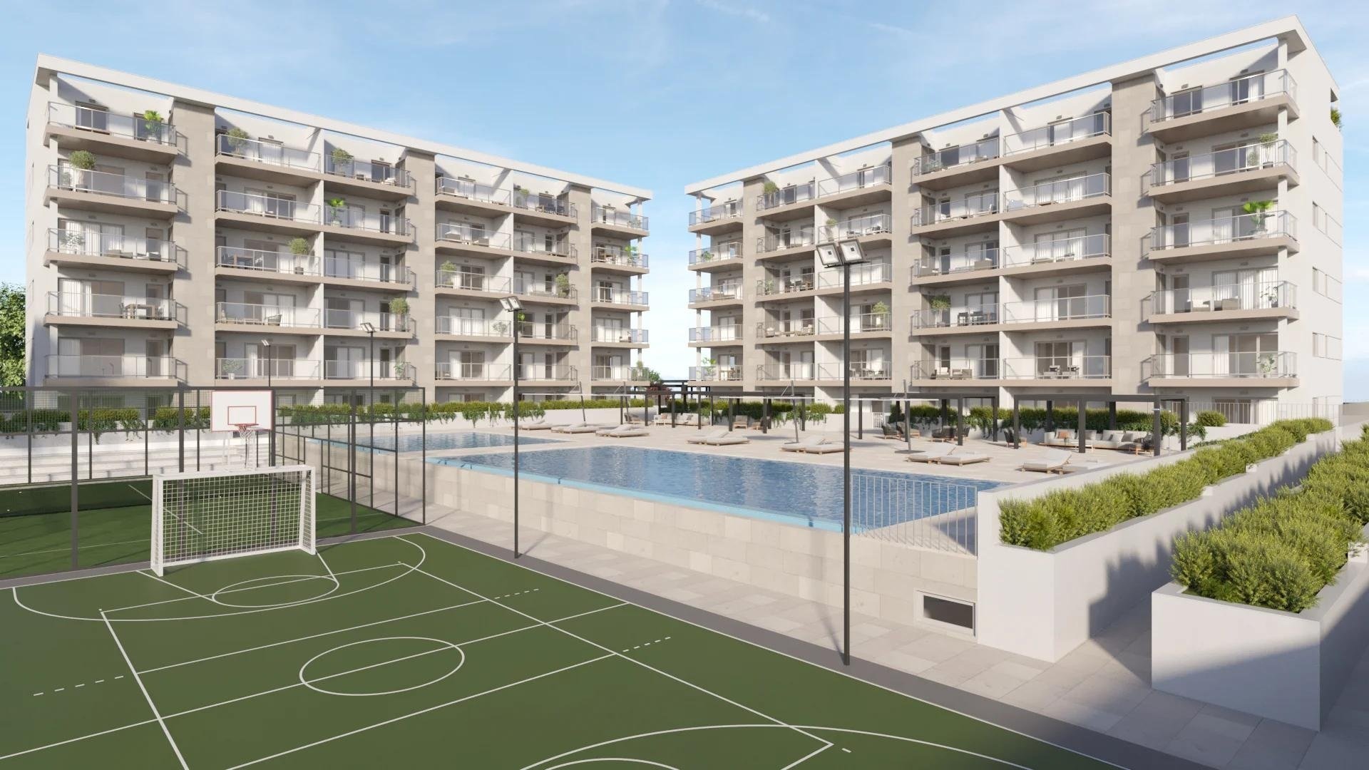Duplex in Aldabra Residencial, Canet d'En Berenguer, Valencia, Spa, 3 bedrooms, 84.51 sq.m. No. 76293