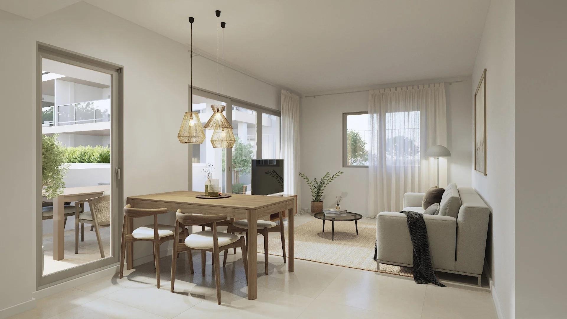 Duplex in Aldabra Residencial, Canet d'En Berenguer, Valencia, Spa, 3 bedrooms, 84.51 sq.m. No. 76295