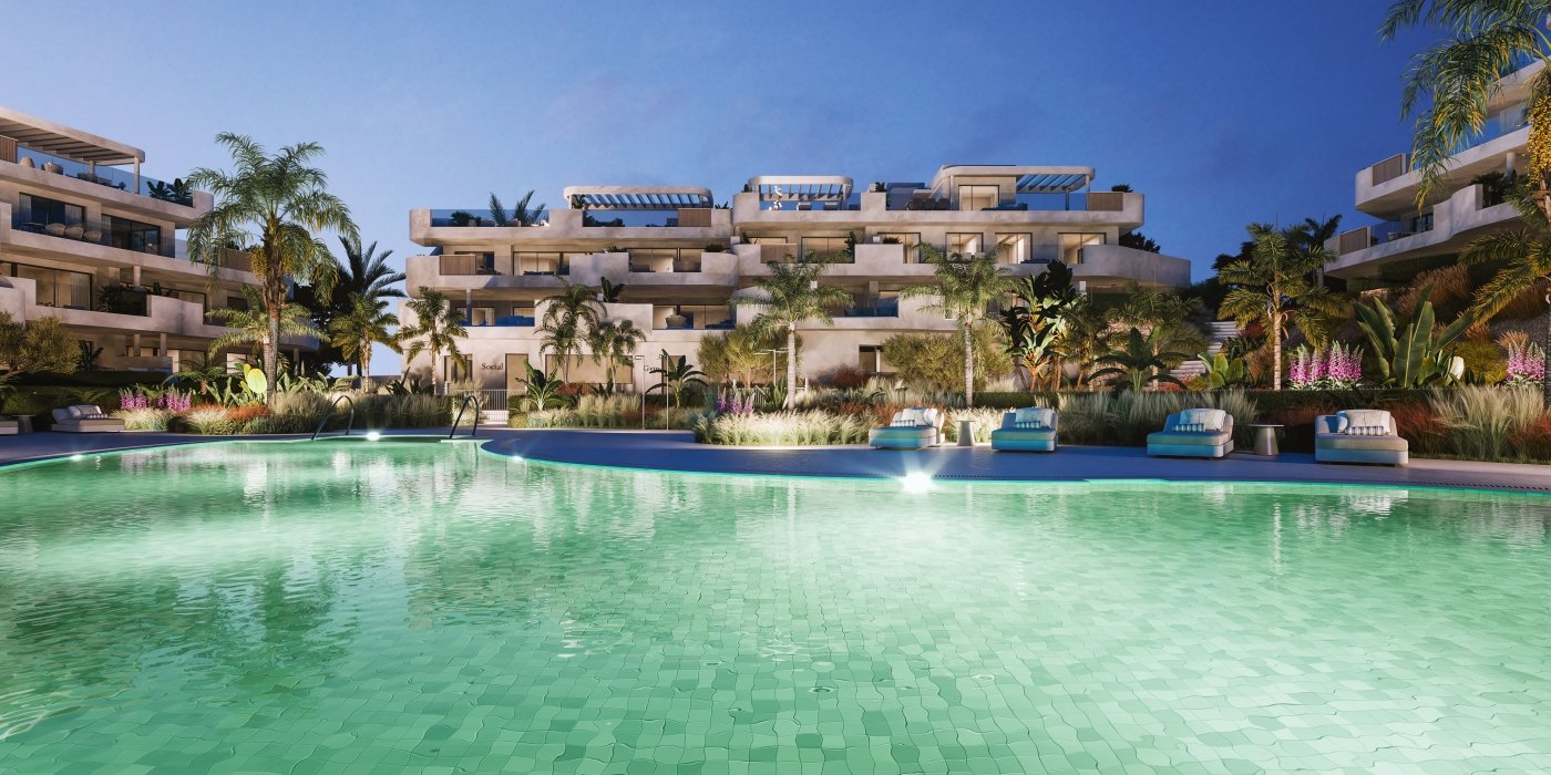 Huoneisto Estepona, Malaga, Espanja 3 makuuhuonetta, 146 m2 No. 134987