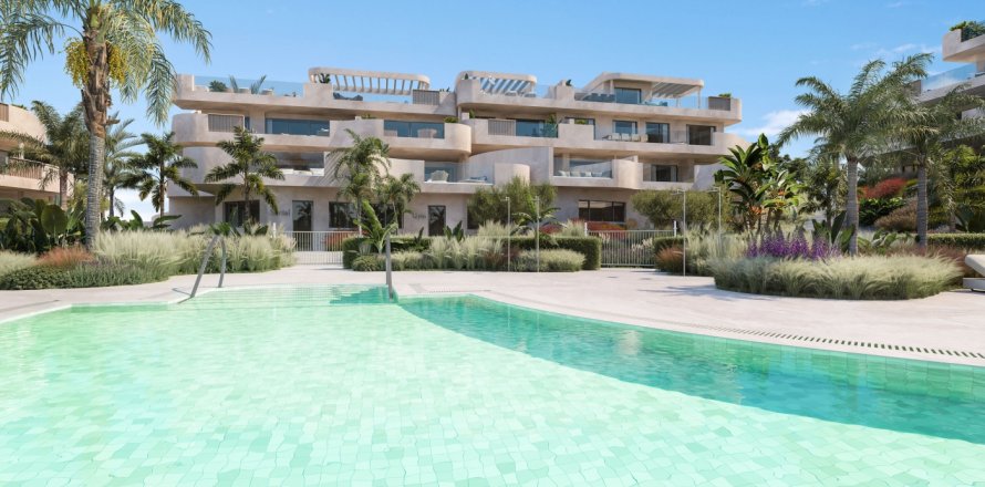 Lägenhet i Estepona, Malaga, Spanien 3 sovrum, 107 kvm. Nr. 134987