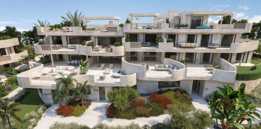 Lägenhet i Estepona, Malaga, Spanien 3 sovrum, 146 kvm. Nr. 134987