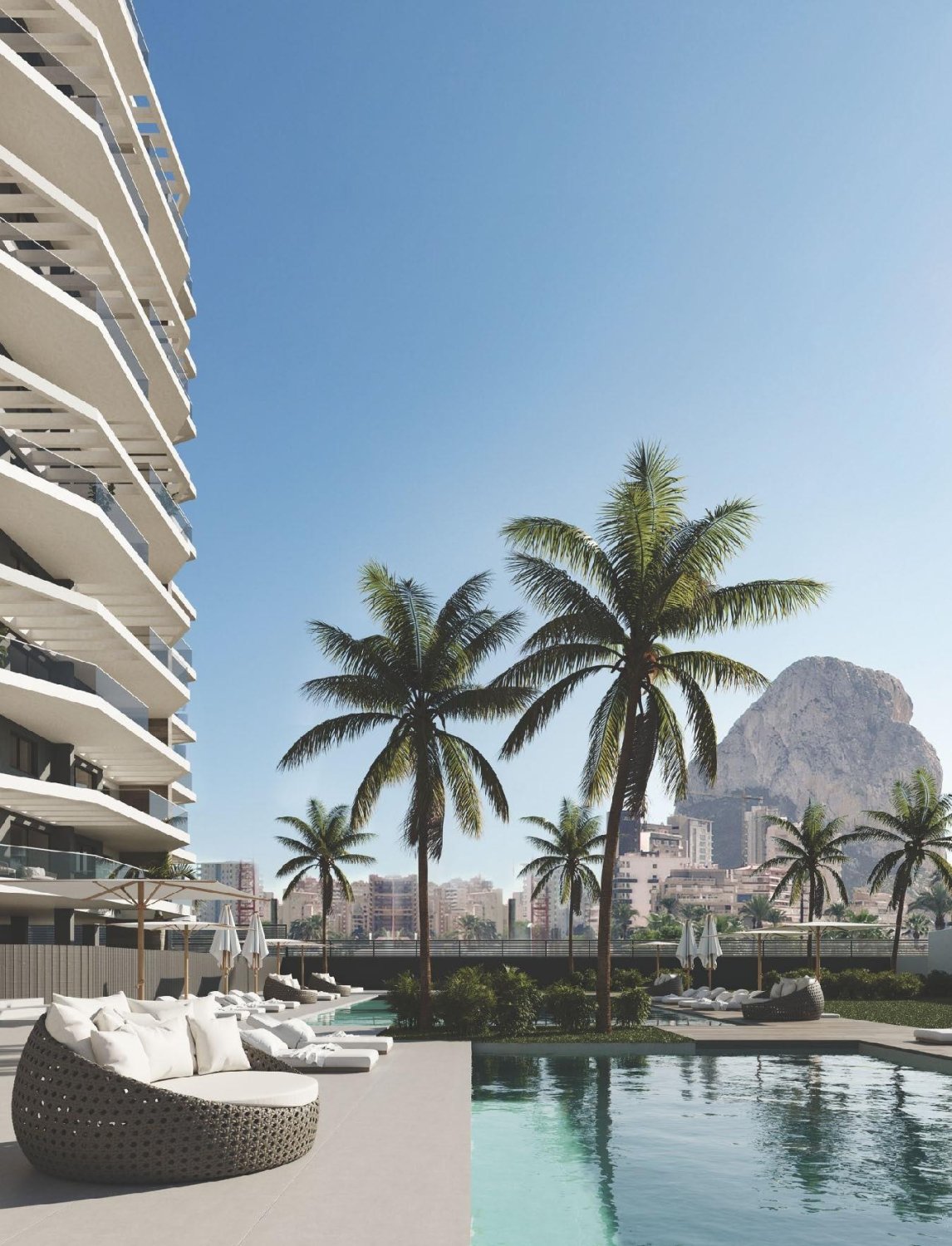 Apartment in Calpe, Alicante, Spain 3 bedrooms, 80 sq.m. No. 140447