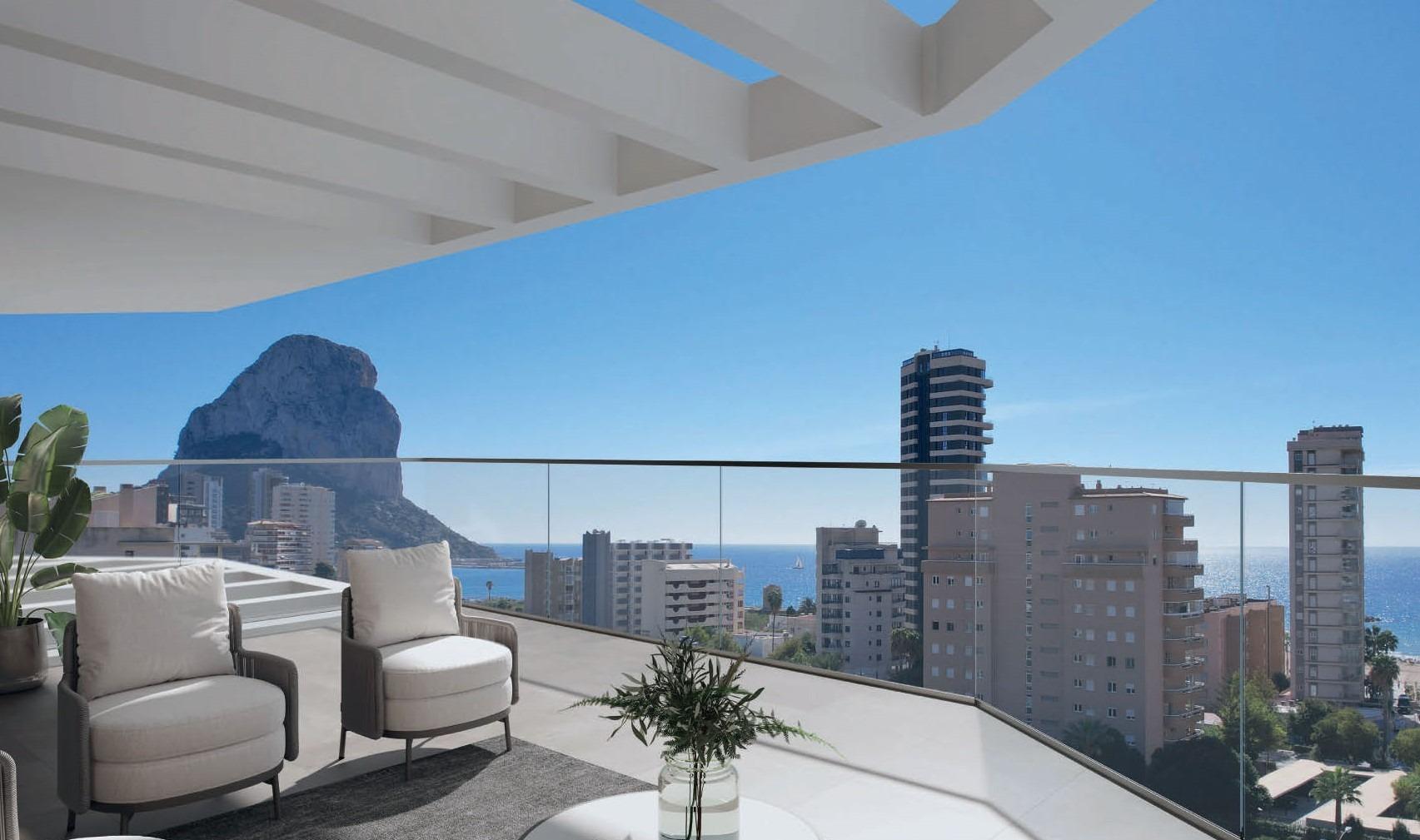 Apartment in Calpe, Alicante, Spain 3 bedrooms, 80 sq.m. No. 140447