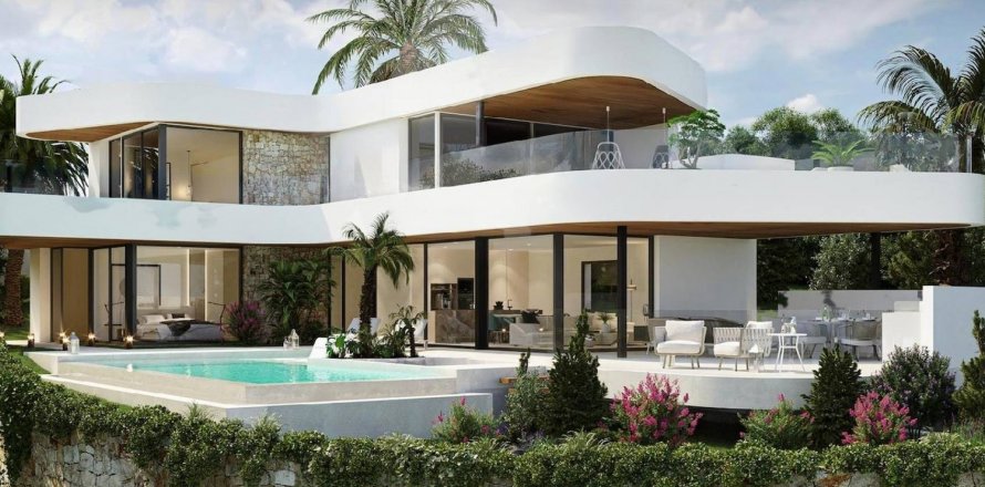 Villa Benitachell, Alicante, Spain 4 bedrooms, 201 sq.m. No. 65699