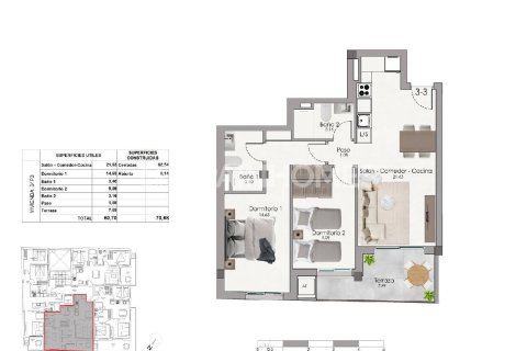 Apartamento en venta en Santa Pola, Alicante, España 2 dormitorios, 82 m2 No. 181996 - foto 20