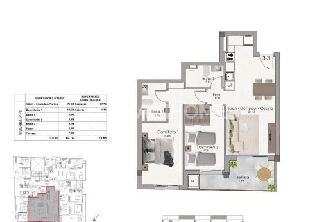 Apartamento en venta en Santa Pola, Alicante, España 2 dormitorios, 82 m2 No. 181996 - foto 20