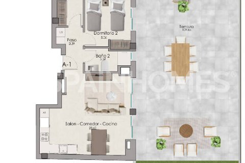 Apartamento en venta en Santa Pola, Alicante, España 2 dormitorios, 82 m2 No. 181996 - foto 22