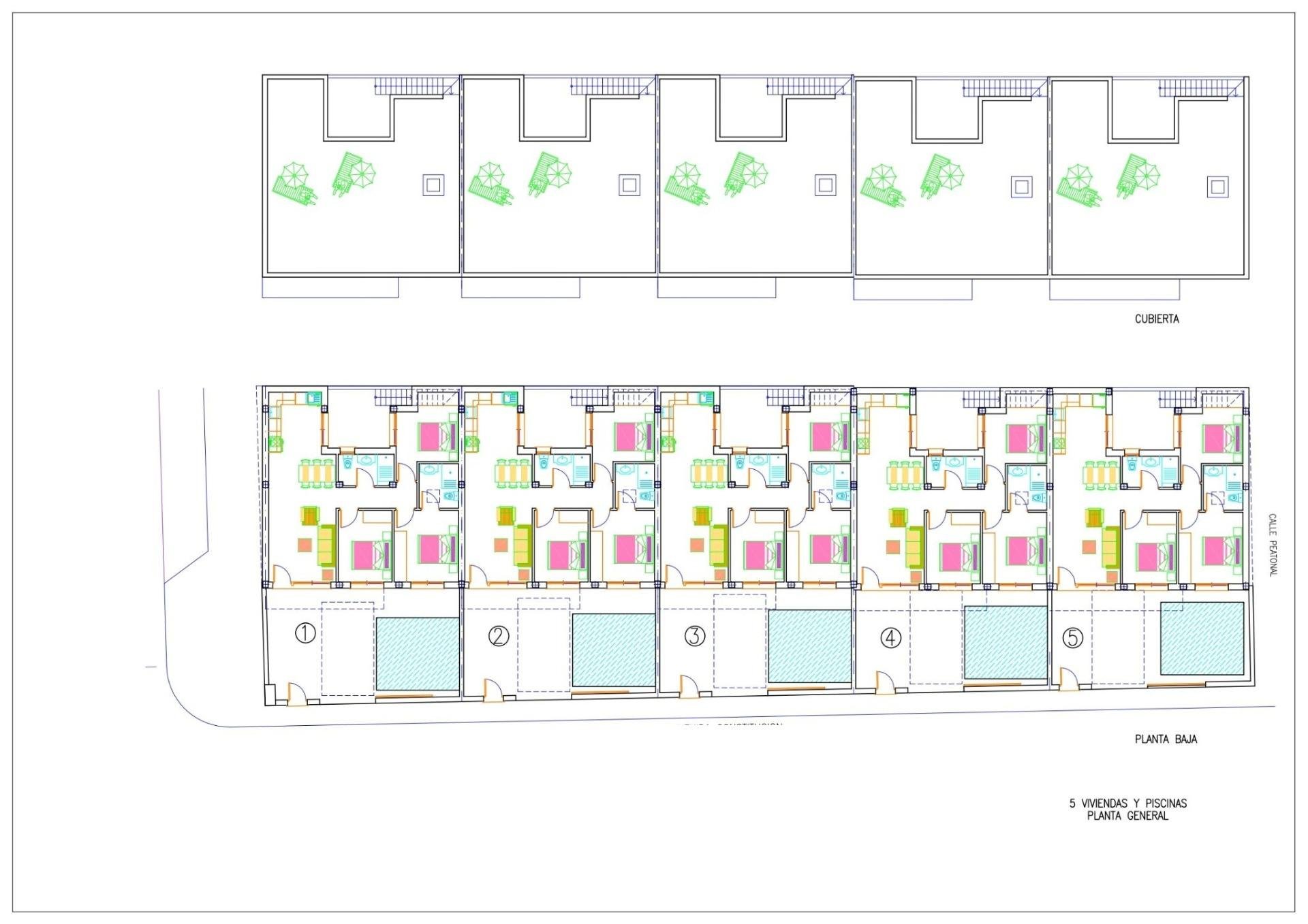 Dúplex en Avileses, Murcia, España 3 dormitorios, 82 m2 No. 148701